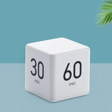 Aliexpress - 1PC Mini Cube Digital Countdown Timer Square Baking Cooking Timer Alarm Clock Job Manager Gyroscope Timer Kitchen Accessories