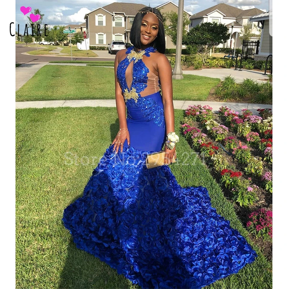 Royal Blue And Gold Ball Gowns vlr.eng.br