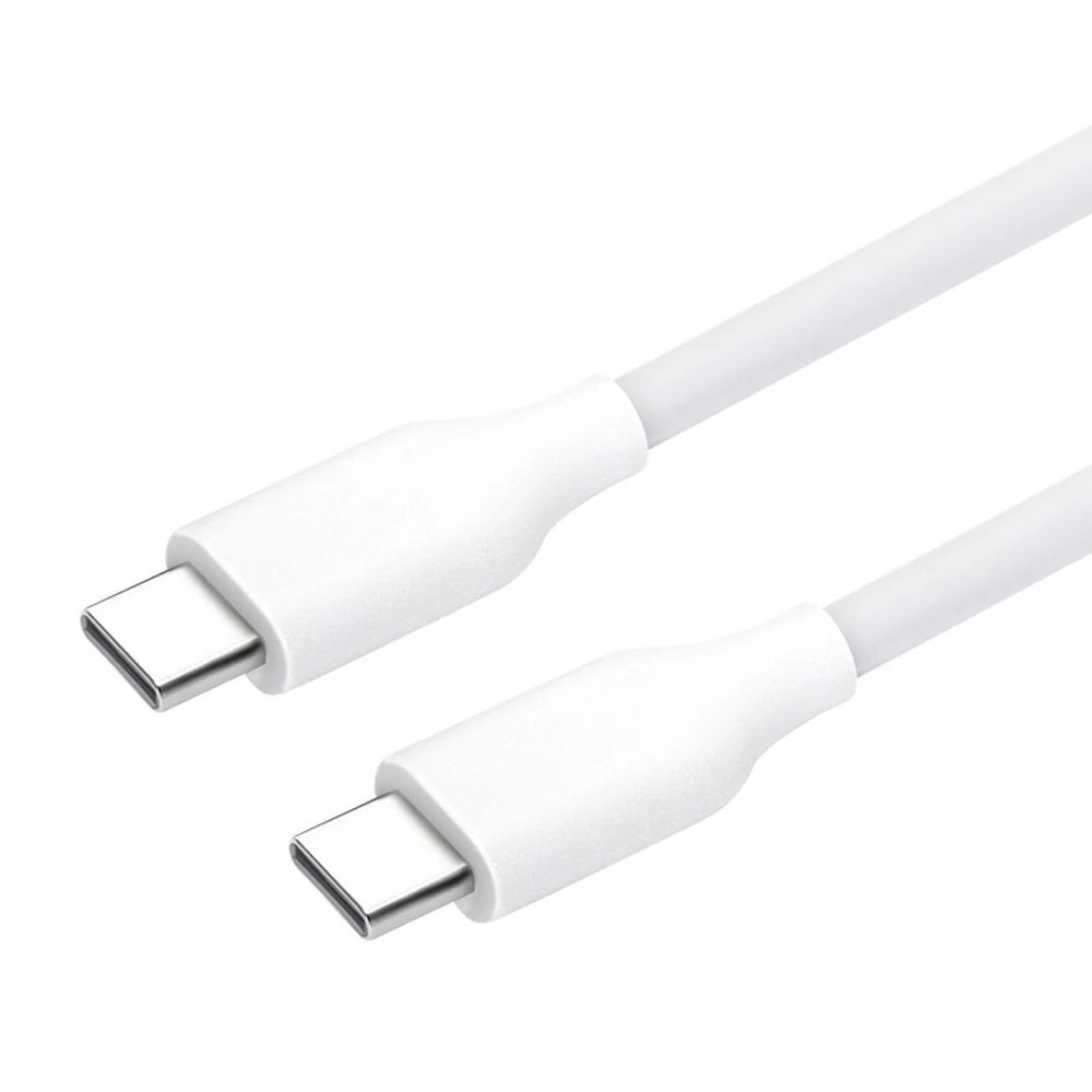 USB 3,1 type-C-USB C кабель для быстрой зарядки PD для iPad Pro MacBook Pro 15 дюймов 87 Вт MacBook Pro все PD USB C зарядное устройство - Цвет: Белый