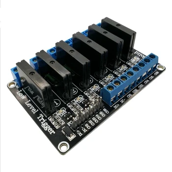 

5V 6 Channel Solid State Relay Module with Resistive Fuse Low Level Trigger for Arduino