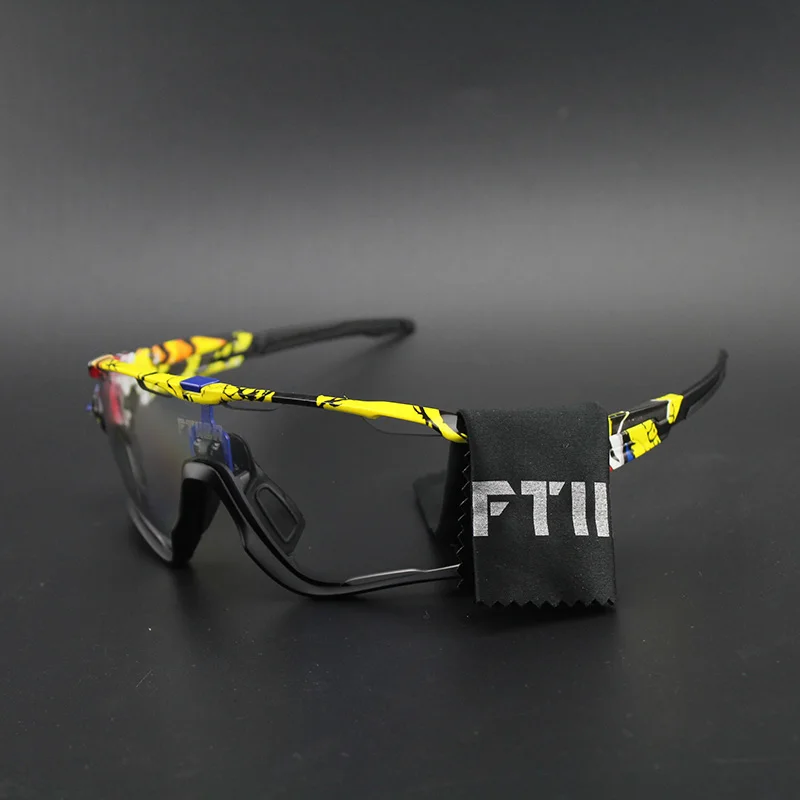 Photochromic Polarized Glasses Cycling Eyewear Bicycle Glass MTB Bike Bicycle Riding Fishing Cycling Sunglasses gafas ciclismo