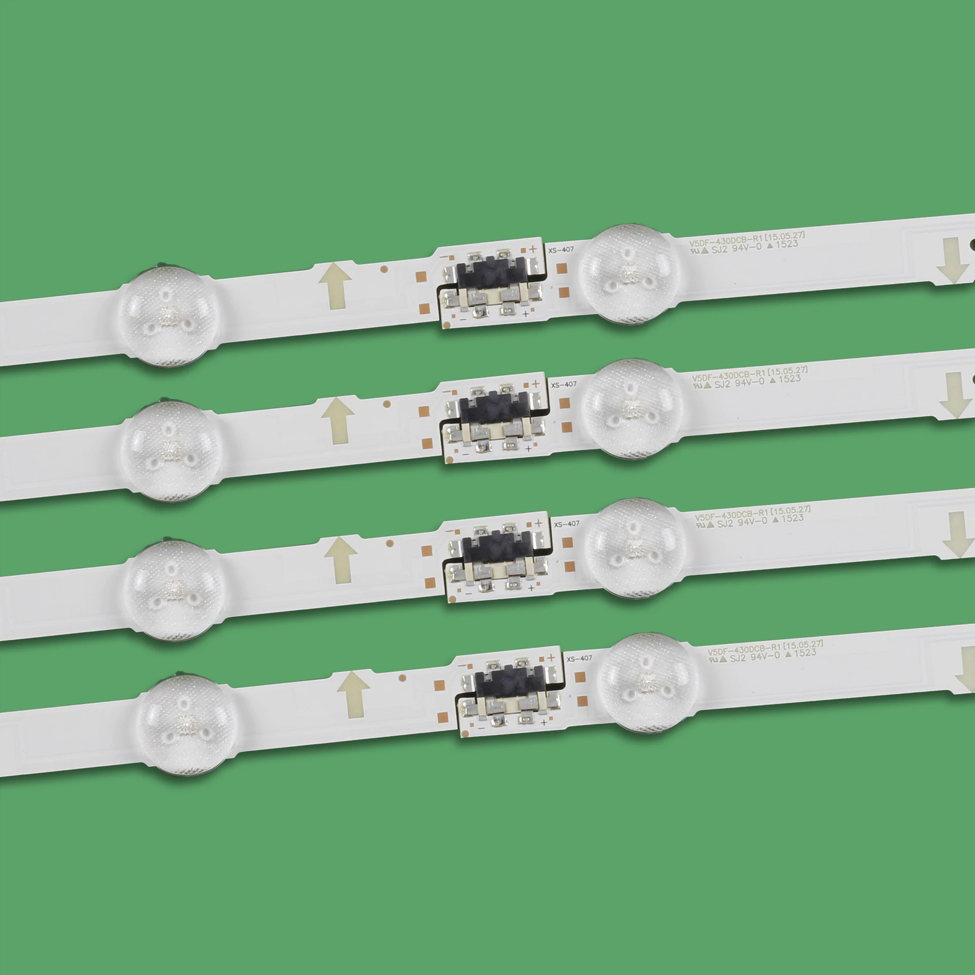 Tira Conduzida para Samsung Ue43j5500 Ue43j5502 Ue43j5550 Ue43j5600 S_5j55_43_fl_l7 r4 Lm4100117x Lm41-00117w Bn9636336a Bn96-36337a - Imagem 4