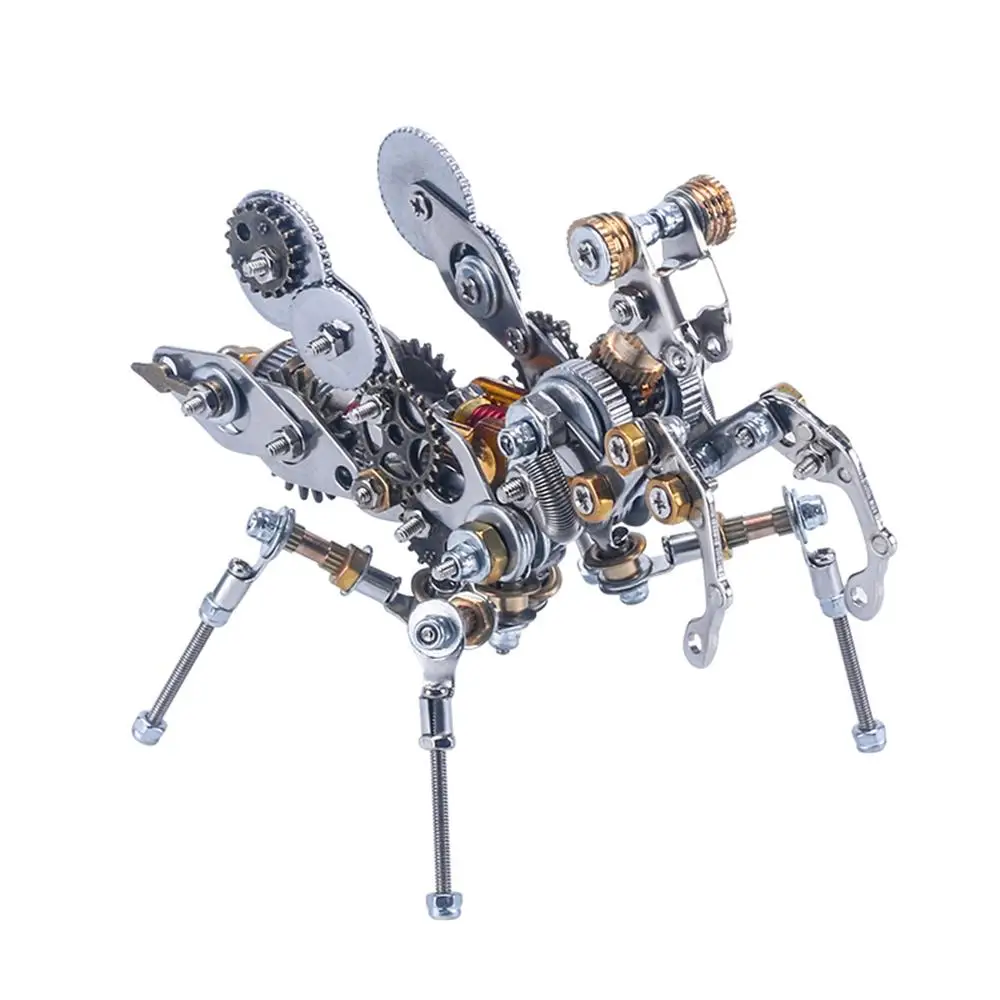 

2020 New DIY 3D Assembly Metal Puzzle Model Kit Mechanical Jigsaw Crafts For Gift Home Decor - Desert Scorpion/Rainforest Armor