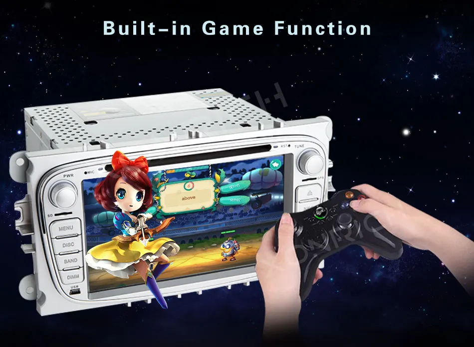 Excellent 2 Din Car Radio DVD Player for FORD/Focus 2 3 S-MAX/Mondeo 4 C-MAX/Galaxy Kuga Multimedia GPS Navigation Head unit Stereo Audio 13