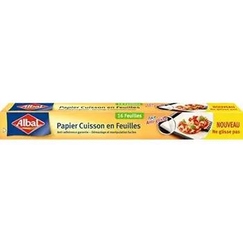 

Albal - ALBAL - Feuille de cuisson 42 x 38 cm - 16 pièces