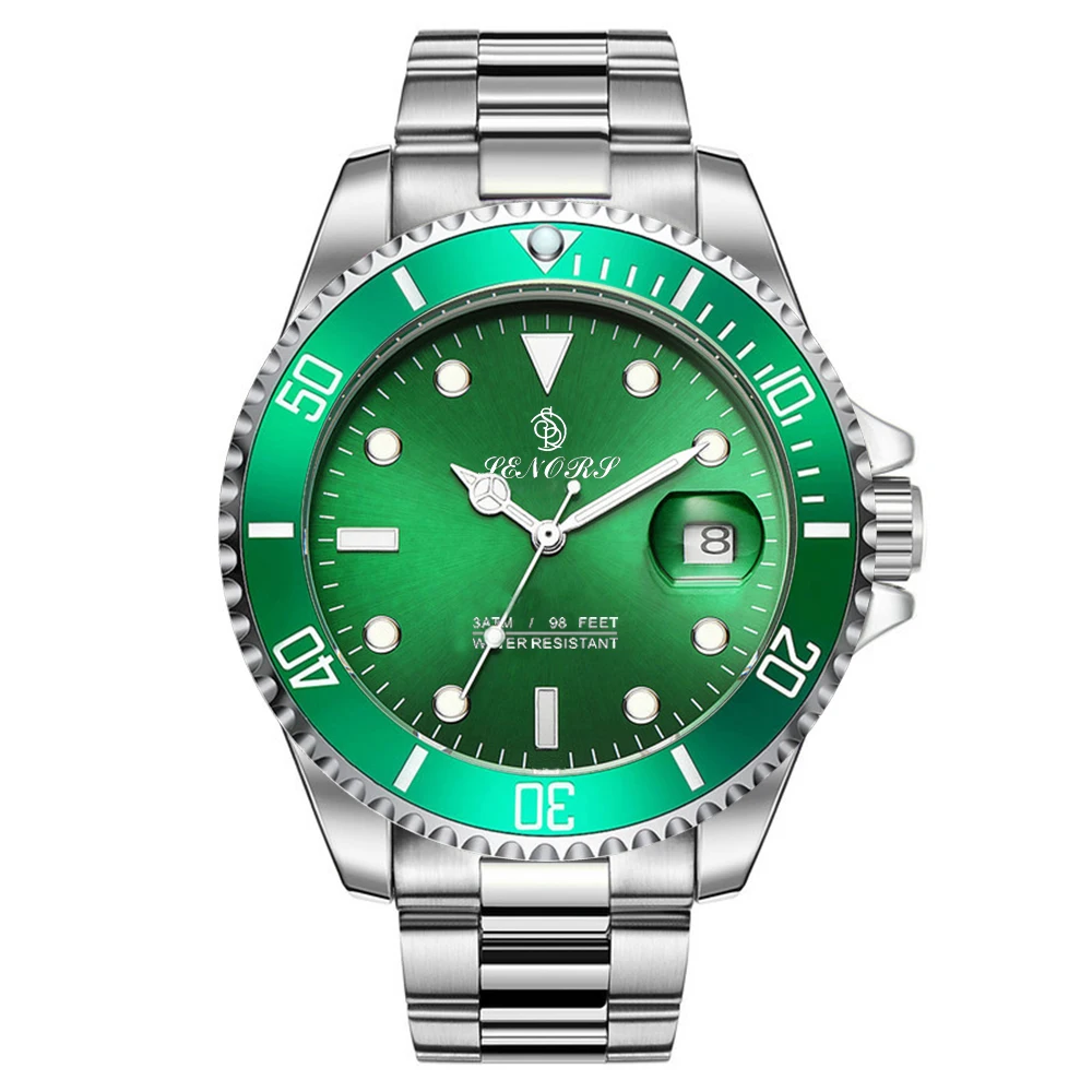 

SENORS Men`s Watch Automatic Mechanical Men Watches luminous Swimming Date WristWatch Relogio Masculino Clock reloj hombre
