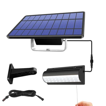 

Solar Panel Patio Garden Decoration Solar Lamp Outdoor Indoor Porch Home Pendant Light Bar For Garden Backyard