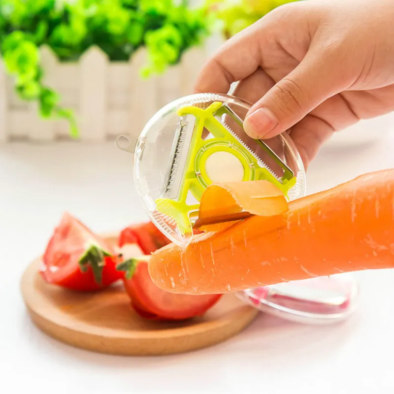 

Kitchen Tool Multi-functional Three-in-one Peeler Peeler Knife Stainless Steel Water Fruit and Vegetable Grater