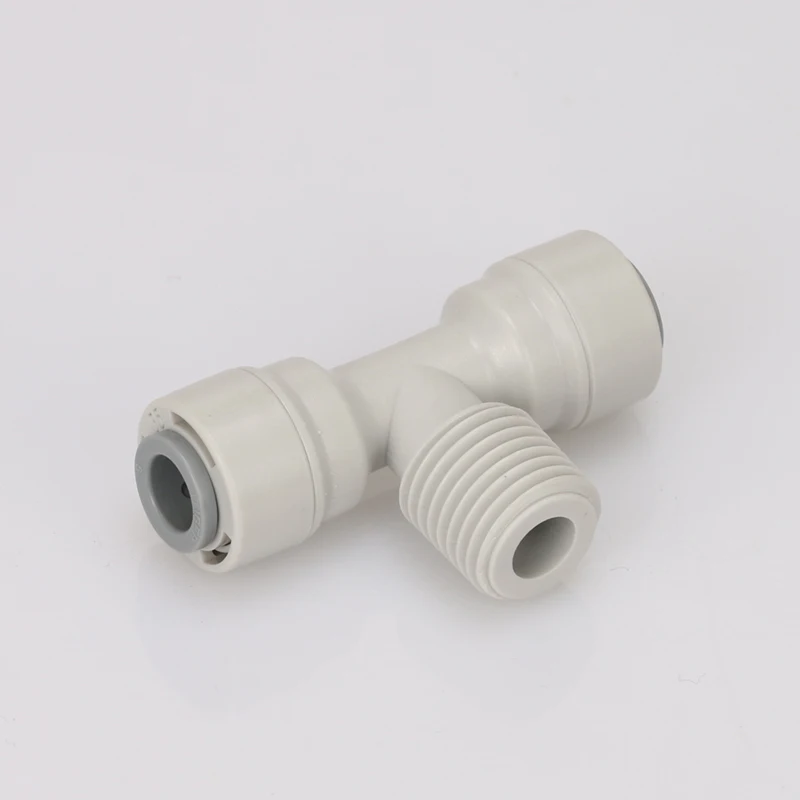 1/4 &quot-1/4&quot NPT наружная резьба-1/4 &quotOD трубка RO фильтр для воды 3 способа быстрый