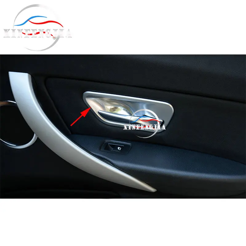 Для BMW 3 серии 3GT F34 F30 F31 13 18 и 4 4dr 15 19 шт. ABS Хромированная дверь внутренняя ручка
