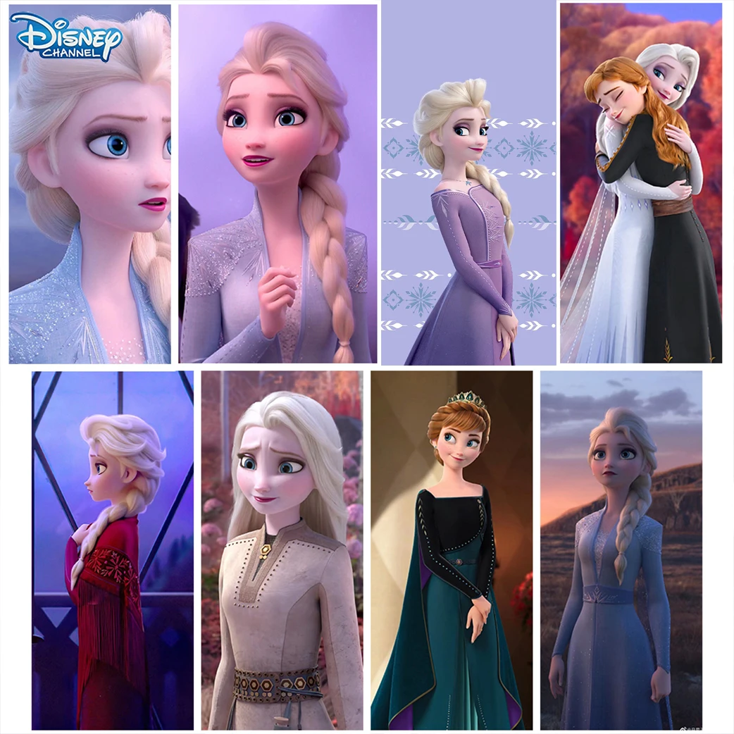 Disney Diamond Painting 5D DIY Full Circle Ice Princess Series 2 Mosaic Artist Home Decoration Gift | Дом и сад