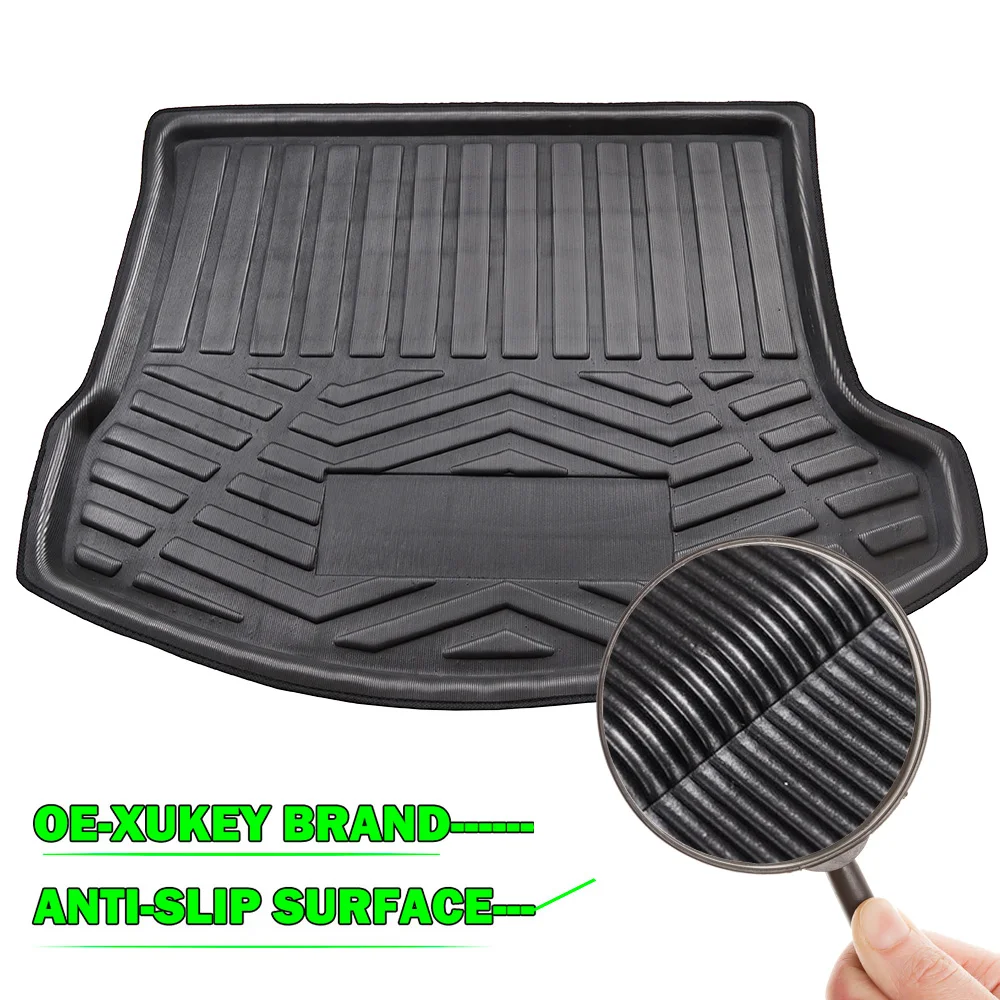 For Mazda 3 BL 4 door Sedan Saloon 2009 2013 Car Cargo Boot Liner Tray Rear Trunk Floor Mat Luggage Carpet 2010 2011 2012|protector|protector