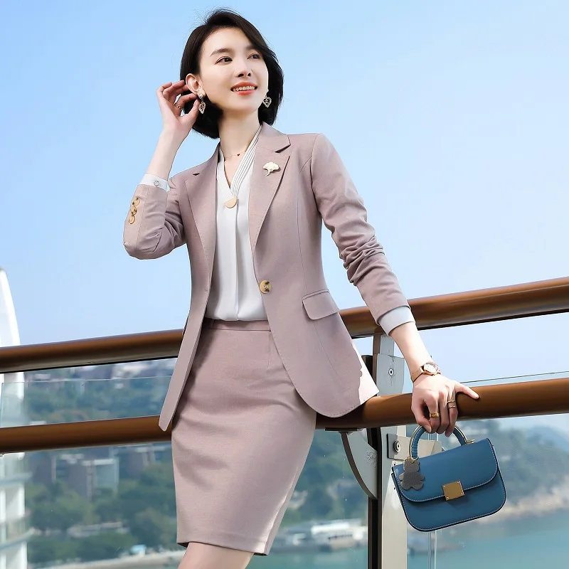 Women Suits Spring Long Sleeve Blazers 