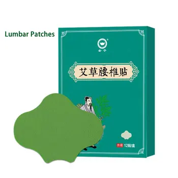 

Pain Relieving Patches Knee Shoulder Lumbar Spine Neck Wormwood Pain Relief Chinese Medical Plaster 12 Pcs / Box
