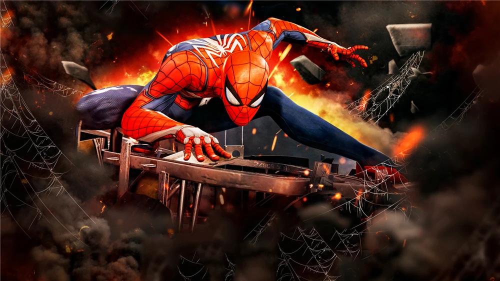 Печать Искусство Плакат с изображением Человека-паука Marvel Человек-паук Печать на холсте Броня принт Человека-паука ing живопись супер герой принт Человека-паука искусство