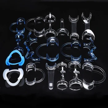 

18PCS/Kit Tooth DentalIntraoral Lip Cheek Retractor Mouth Opener Orthodontic Brace Trays Dental Equipment Oral Tool Care