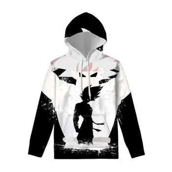 

FORUDESIGNS Men Hoodies Dragon Ball Print Fuuny Style Streetwear Long Sleeves Comfortable Bodybuilding Male Clothes Fashion 2019