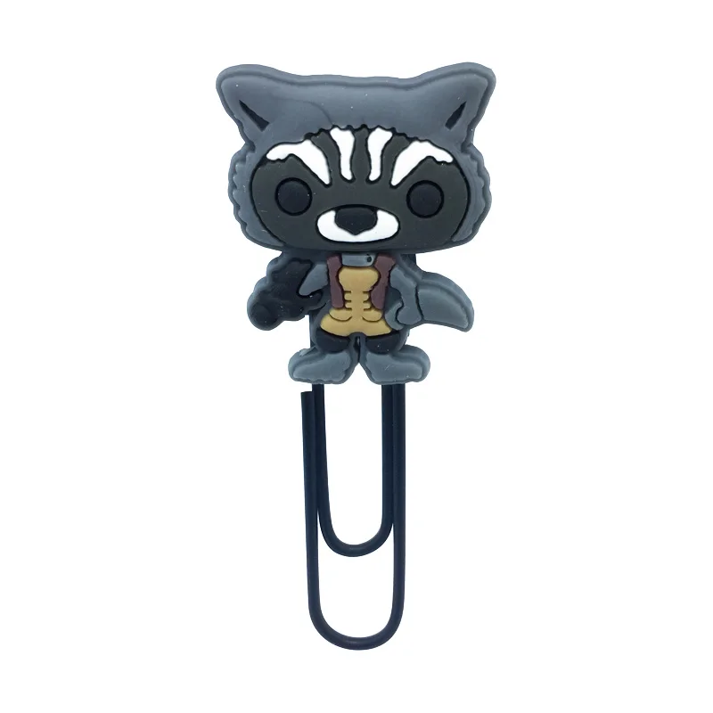 4050-02 25pcs 25 шт. Супергерои Bookmarks для книг groot, ракета из енота бумажные зажимы для студентов книга для учителя метки держатель страницы детский подарок - Цвет: 4050-02 25pcs