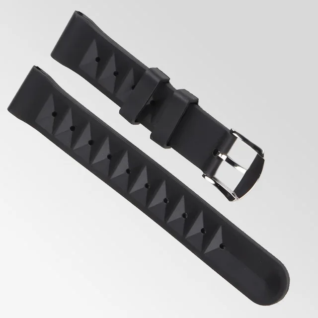 Cinturino in gomma per Waffle da 22mm adatto per cinturino da uomo  universale Seiko SKX007|Watchbands| - AliExpress