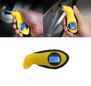 

Portable Car High Precision Digital Tire Gauge Tire Pressure Gauge Electronic Wheel Pressure Gauge monitor Car Accessories