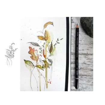 

JC Dead Leaves Branch Clear Rubber Stamps Silicone for Scrapbooking Paper Handmade Greeting Card Make Sheet Model Craft Decor