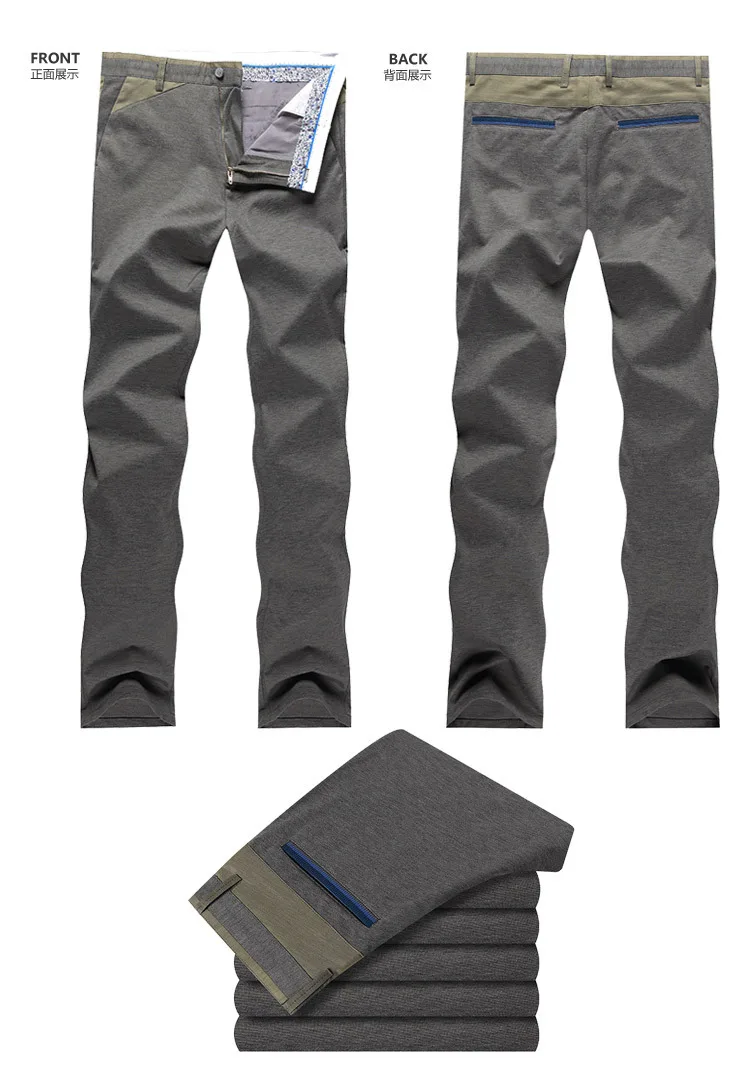Goldberg весна и осень стиль Slim Fit корейский стиль спандекс повседневные брюки мужские модные повседневные брюки мужские брюки