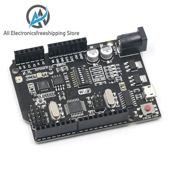 

UNO+WiFi R3 ATmega328P+ESP8266 (32Mb memory), USB-TTL CH340G. Compatible for Arduino Uno, NodeMCU, WeMos ESP8266
