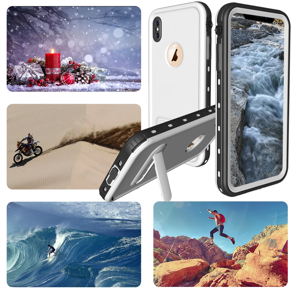 IP68 Водонепроницаемый чехол для iPhone 11 Pro X XR XS MAX чехол для подводного плавания противоударный чехол для iPhone 11 Pro Max полный Чехол