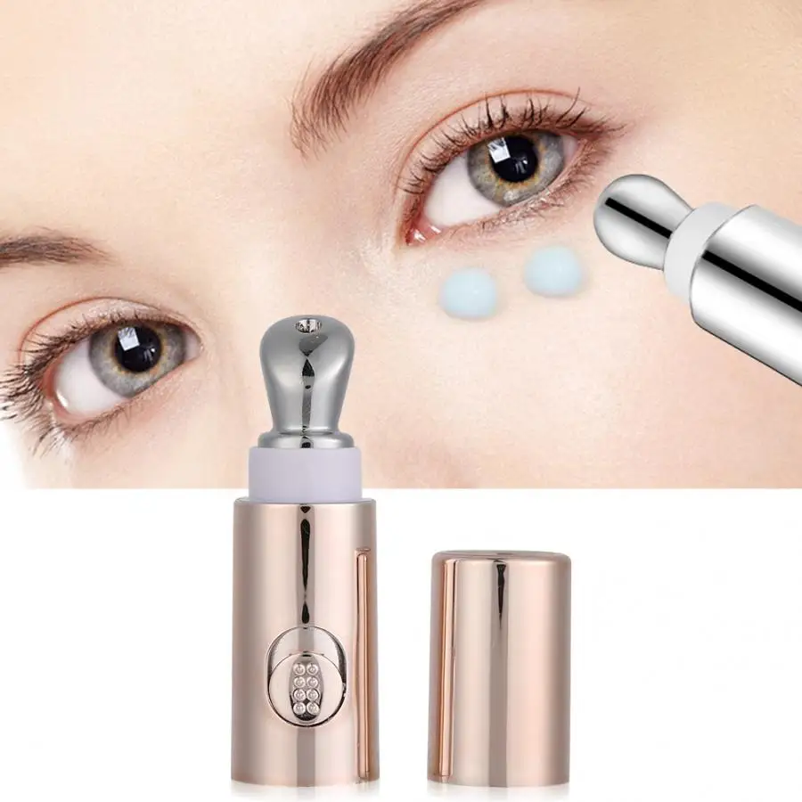 Электрический крем для глаз вибрирующий массажер удаление темных кругов мешок