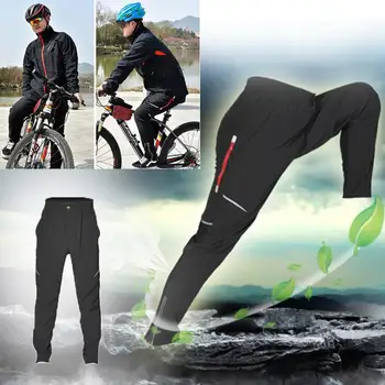 

Unisex Woman Spring Autumn Riding Cycling Bicycle Bike Thin Pants Long Trousers