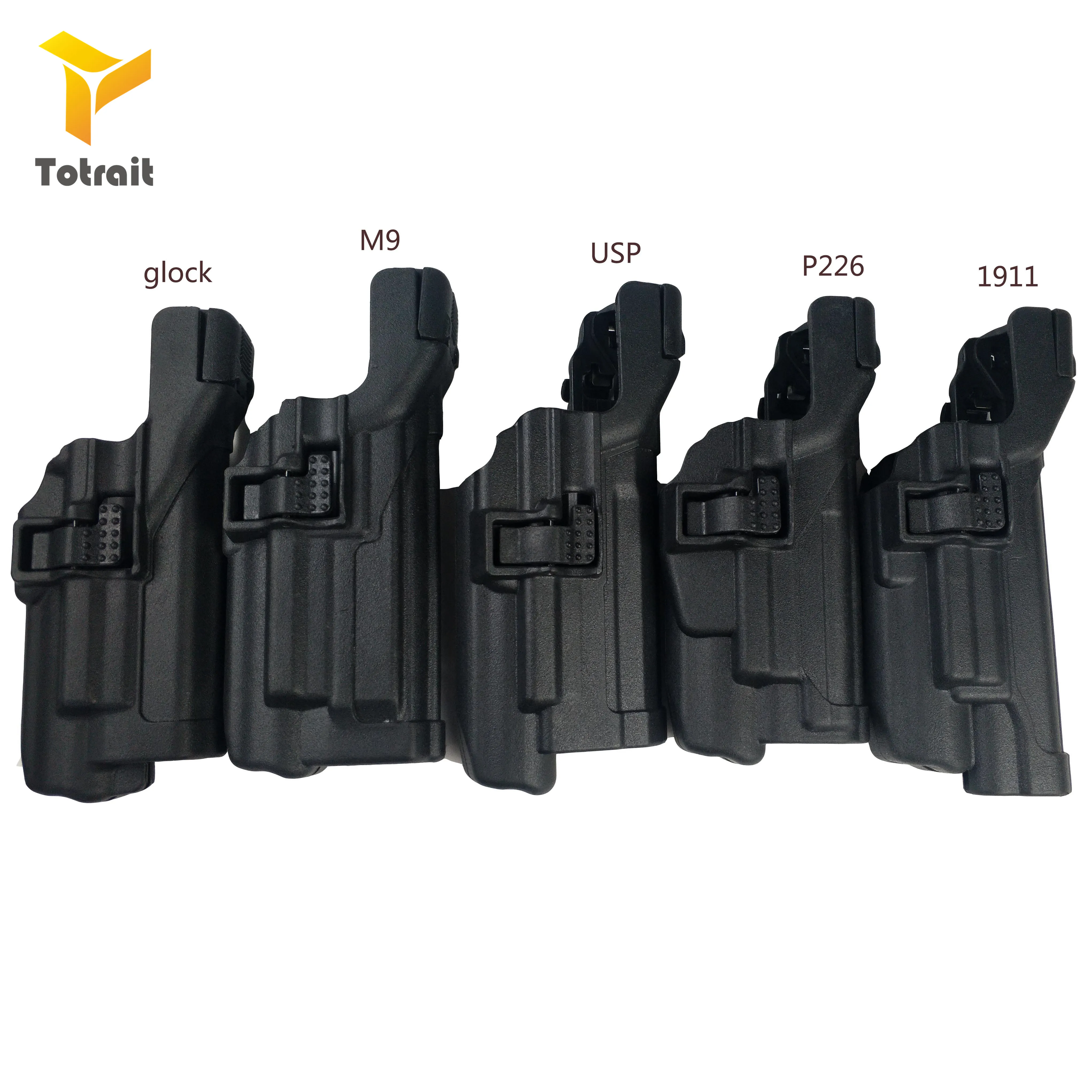 

LV3 Tactical Auto lock Gun holster Combat Outdoor Hunting Pistol belt Holster with Platform for P226 Sig 220 / 228 / 229 /Glock