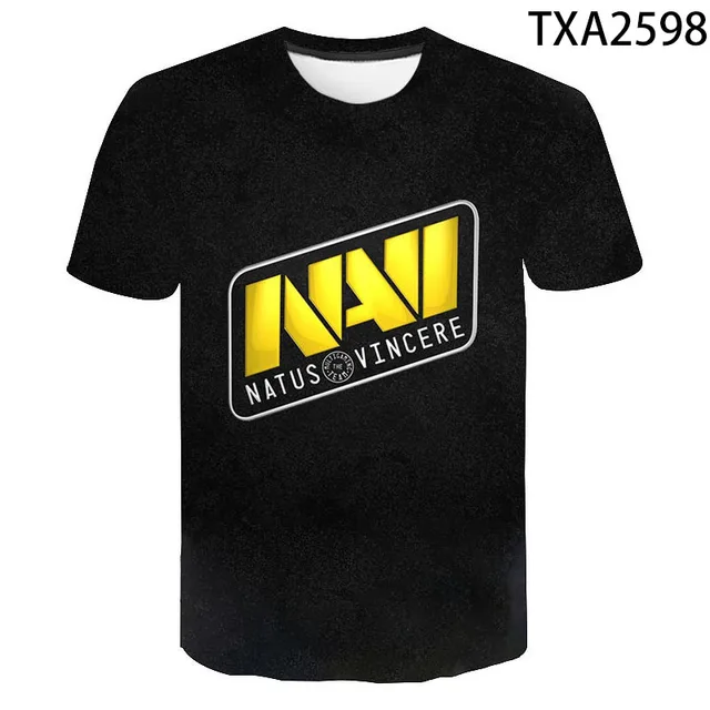 New 2020 Summer Natus Vincere 3D T shirt Men Women Children Fashion Streetwear Boy Girl Kids Printed T-shirt Cool Tops Tee