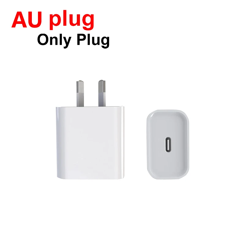 quick charge 3.0 20W Fast Charger For iPhone 13 AU/EU/US/UK Plug and Data USB Cable For iPhone 12 Charger Wire For iPad USB Type C to Lighting 65 watt usb c charger Chargers