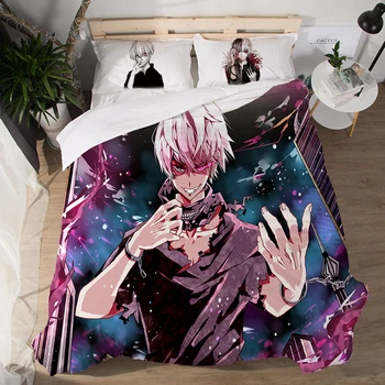 

Hot sale Fashion 3D Bedding Set Duvet Cover colorful anime figure Printed Comforter Bed Set Gifts USA Size Twin Full Queen King