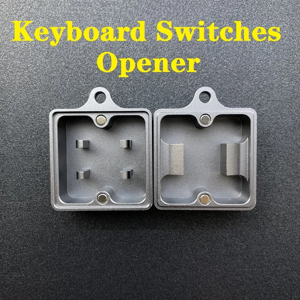 Cnc Alumínio Liga Mecânica Teclado Switch Opener 2in Cereja Gateron Kailh Outemu mx Switches Lubrificar Abridor de Eixo Novo