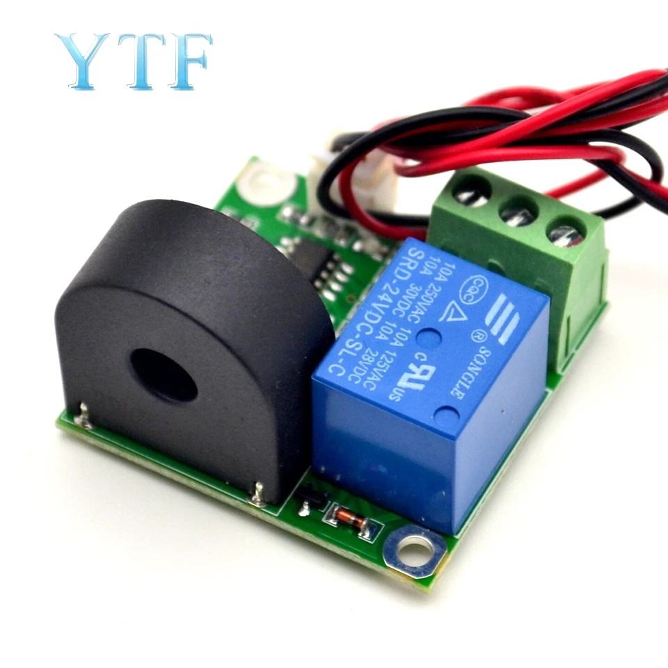 0-5A 0-5A AC Ток обнаружения сенсор модуль переключатель выход сенсор модуль 5V12V24V