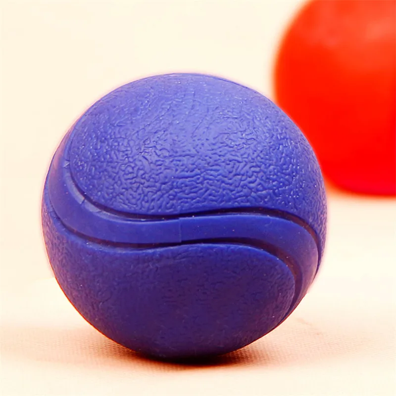 

1 Pc Pet Dog Rubber Ball Toys For Dogs Resistance To Bite Dog Chew Toys Funny French Bulldog Pug Toy Puppy Pet Training Products
