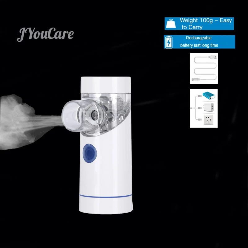 

JYouCare Mesh Nebulizer Medical Portable Atomizer Rechargeable Inhaler adult Waterproof Asthma inhalator for kids nebulizador