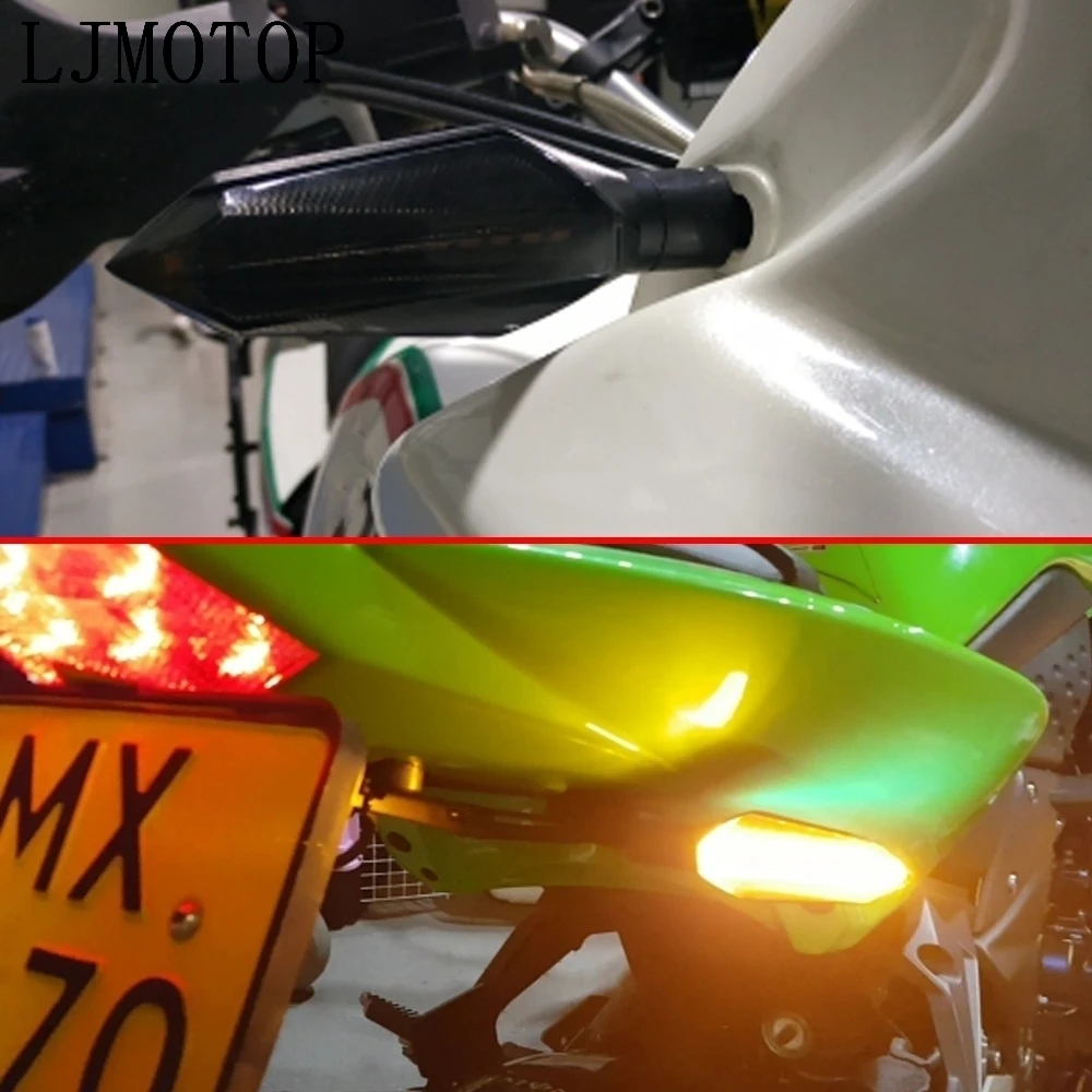 Светодиодный сигнальный фонарь для мотоцикла мигающий стоп сигнал Ducati SS900 Monster 900