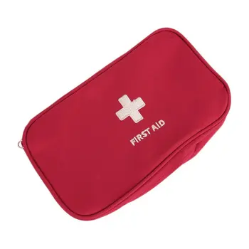 

Multifunction Emergency Bag Zipper Nylon Pouch Camping Portable Handheld Medical Bag First Aid Kit Medicine Organizer Container