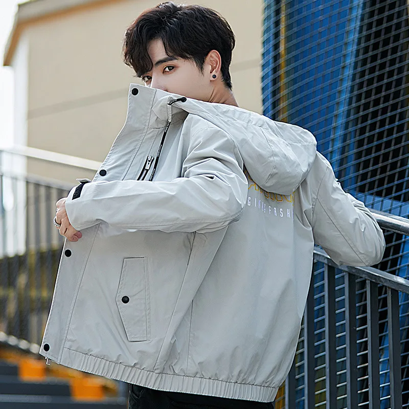 

MEN'S Coat Spring And Autumn 2019 New Style Korean-style Trend Baseball Uniform Slim Fit Handsome Workwear Autumn Clothing Tops