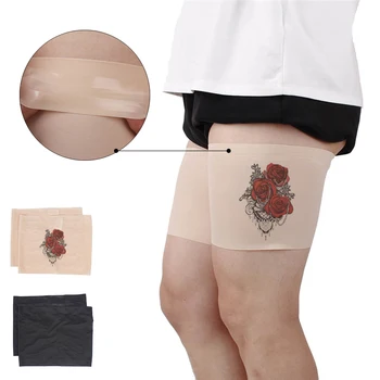 

Prevent Friction Sexy Woman Flower Print Anti Schuur Kousenband Bandalettes Leg Warmers Women Thin Breathable Non-slip