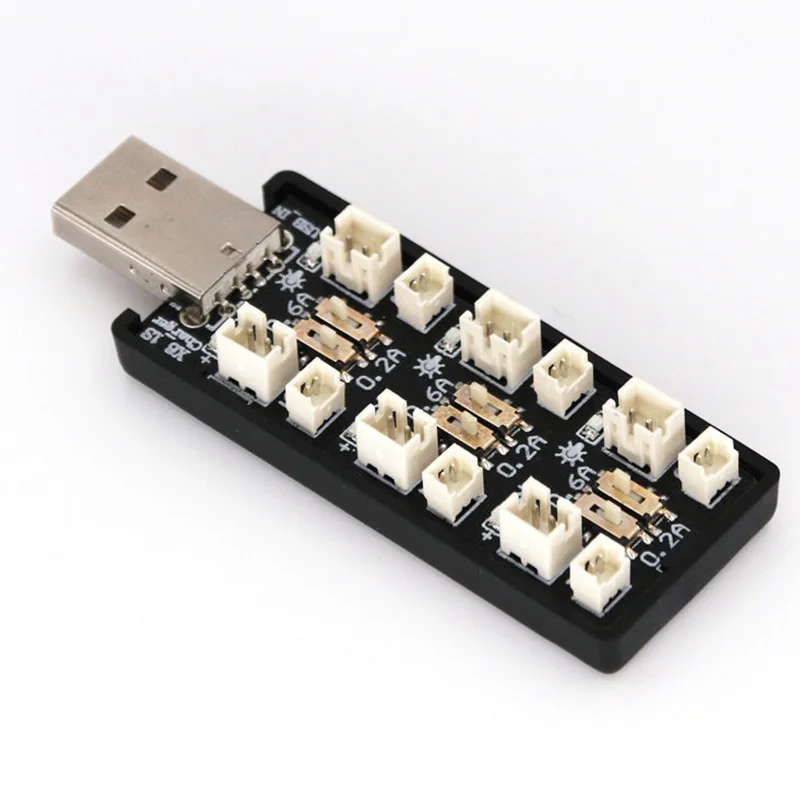 ABKT-6CH USB 3,8 в 1S LiPo зарядное устройство аккумулятора зарядка плата радиоуправляемая принадлежность с интерфейсом USB 4,35 в USB зарядное устройство RC часть для H