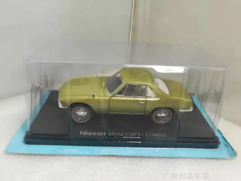 Оригинальная фабричная 1:24 Nissan Silvia CSP311(1965) игрушечная машинка из сплава, игрушки для детей, литая под давлением модель автомобиля, подарок на день рождения