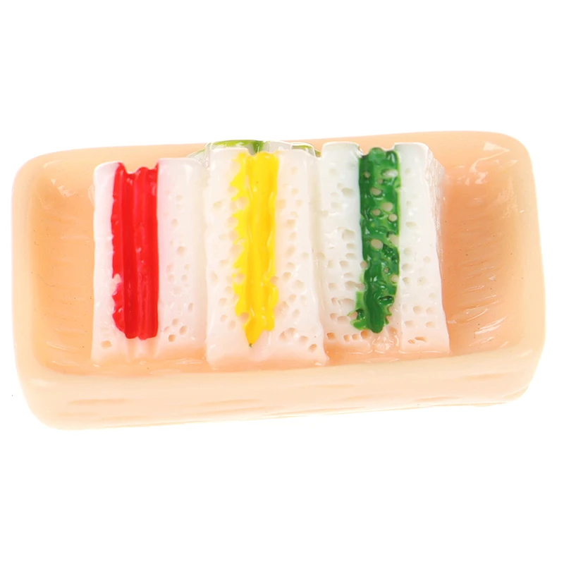 1 шт. искусственная хлебобулочная пирожная хлеб фрукты банан кукольный домик