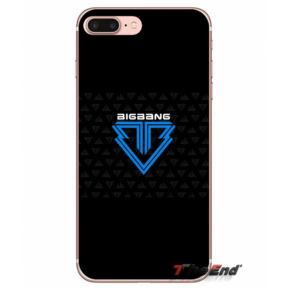 Для Samsung Galaxy J1 J2 J3 J5 J7 A3 A5 A7 2015 2016 2017 J330 J530 J730 прозрачный мягкий чехол Чехлы KPOP BIGBANG