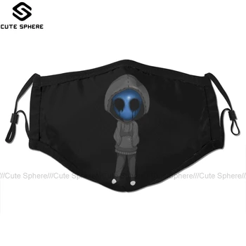 

Creepypasta Mouth Face Mask Eyeless Jack Creepy Pasta Facial Mask Funny Kawai with 2 Filters for Adult