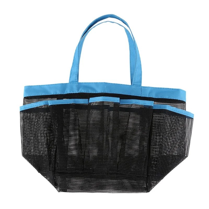 Портативный сетчатый Душ caddy carry organiser 8 боковой карман для хранения caddy Сумка