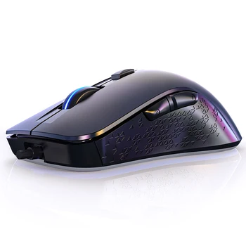 

YINDIAO Gaming Mouse Ergonomic Wired Mouse 7 Keys LED 4000 DPI Programmable Mouse Game Mice Silent Mouse with Backlight for PC L