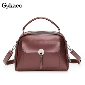 

Gykaeo Women Casual Small Tote Bag Ladies Street Leisure Shopping Crossbody Shoulder Bags for Women Leather Handbags Sac A Main